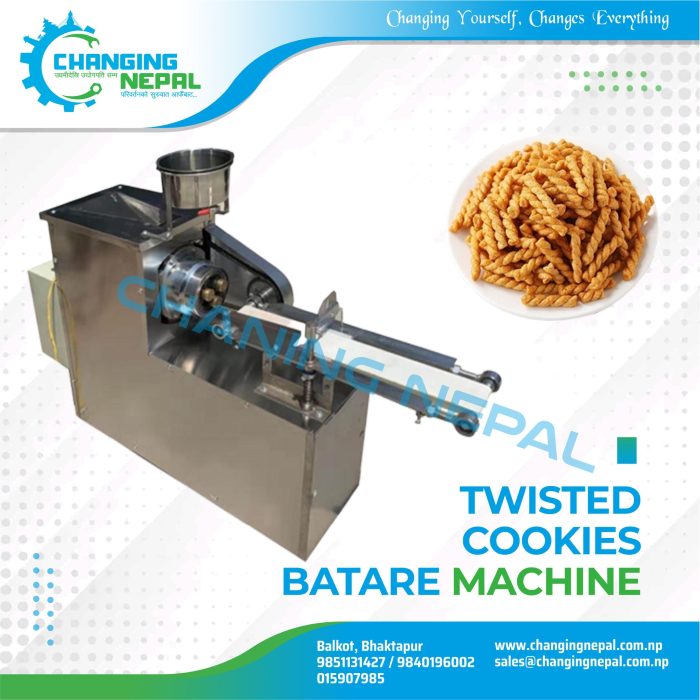 Twist Cookies Machine ( Batare Making Machine)